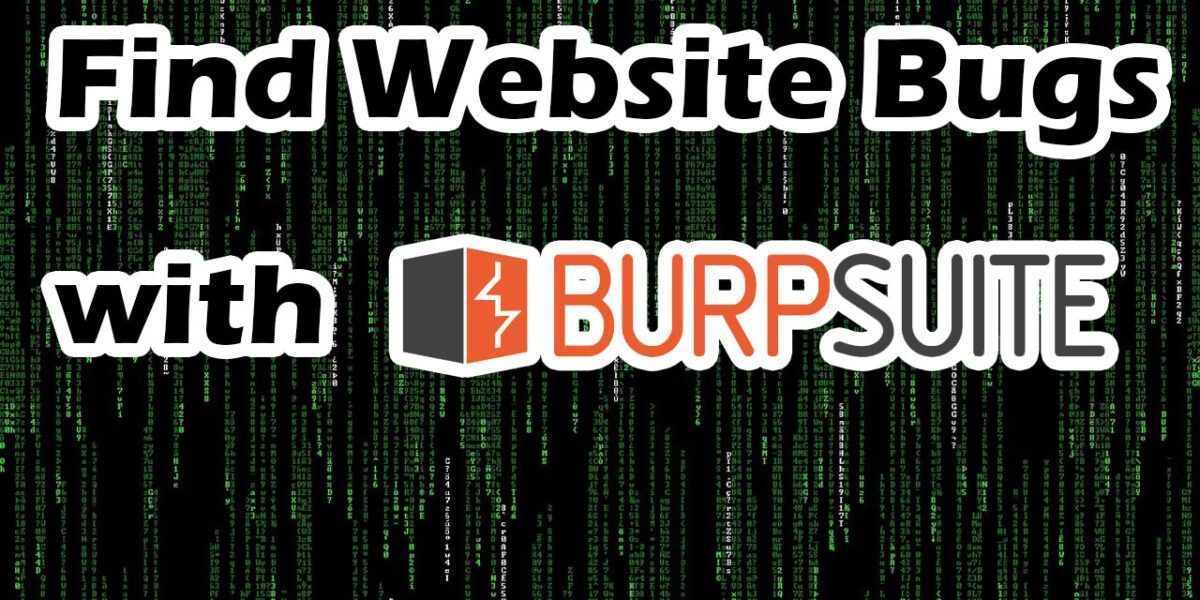 Find Website Bugs with Burp suite